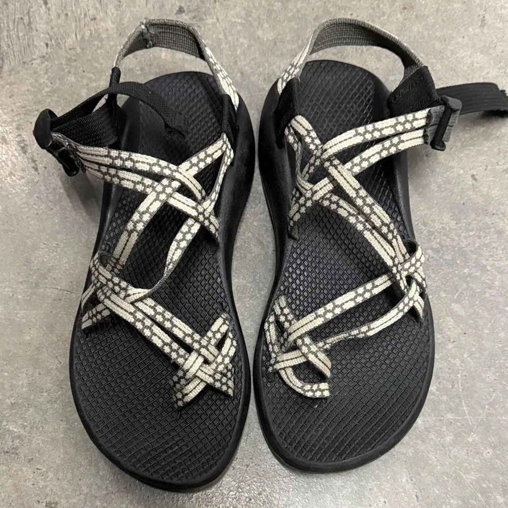 Chaco Black and White Women's Sandals
